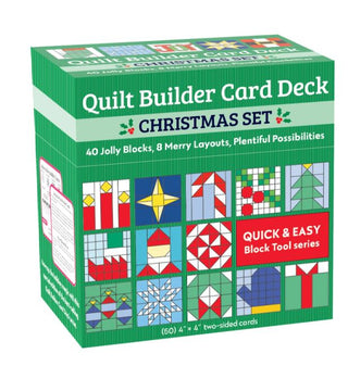 Quilt Builder Card Deck Chirstmas Set