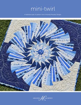 Mini Twirl Quilt Pattern by Amanda Murphy