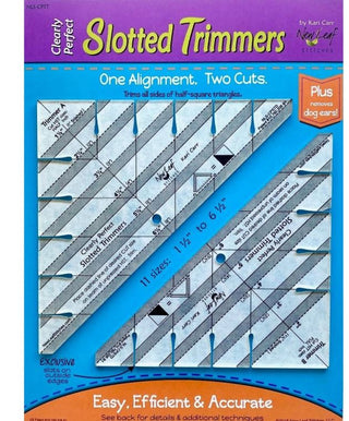 Clearly Perfect Slotted Trimmers by Kari Carr