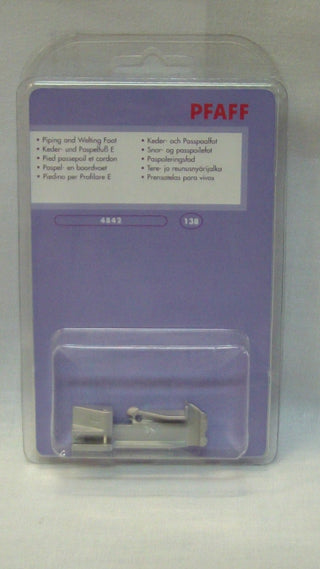 Pfaff Overlocker Piping Foot & Welting Foot  E 4842 