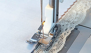 Husqvarna Viking Edge Joining Foot Centre Guide (1-8)