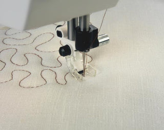 Husqvarna Viking Open Toe Free Motion Foot Clear (1-8)