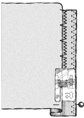 Husqvarna Viking Adjustable Blind Hem Foot (1-8)