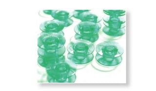 Husqvarna Viking Bobbins Green (5,6,7) 10PK