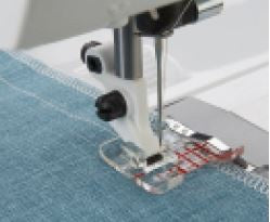 Husqvarna Viking Clear Seam Guide Foot for IDF (8-9)