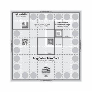 Creative Grids Log Cabin Trim Tool 8"