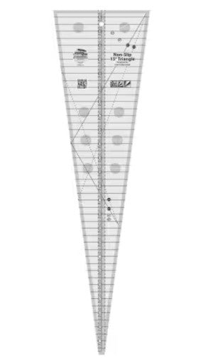 Creative Grids 15 Degree Triangle Ruler - up to 24":