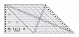 Creative Grids 45 Degree Diamond Dimensions Ruler