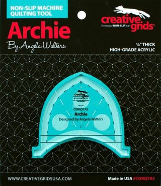 Creative Grids Machine Quilting Ruler Archie