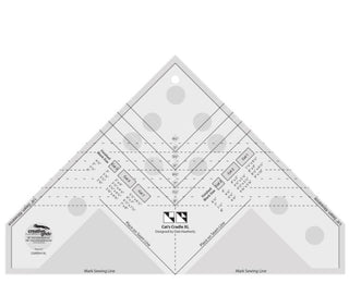 Creative Grids Quilt Ruler Cat's Cradle Ruler XL Tool