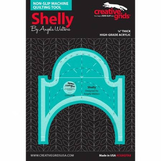 Creative Grids Machine Quilting Ruler Shelly