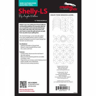 Creative Grids Machine Quilting Ruler Low Shank Shelly