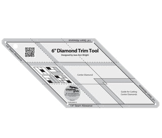 Creative Grids 6" Diamond Trim Tool