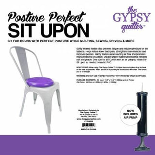 The Gypsy Quilter The Gypsy Sit Upon Air Cushion With Pump
