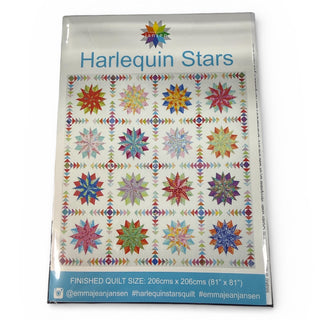 Emma Jean Jansen Harlequin Stars Quilt Pattern