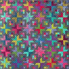 Emma Jean Janson Brontes Stars Quilt Pattern
