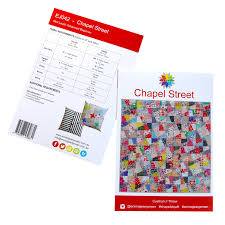 Emma Jean Jansen Chapel Street Quilt Pattern (acrylic templates included)