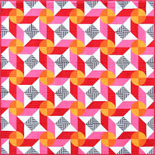 Emma jean Janson Around the Lake B Quilt Pattern