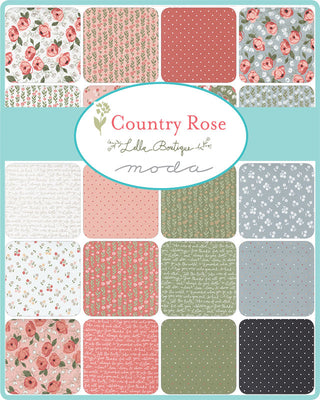2.5" Jelly Roll Moda Country Rose by Lella Boutique
