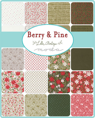 Moda Berry and Pine by Lella Boutique Fat Quarter Bundle 32pcs