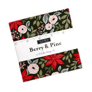 Moda Berry and Pine by Lella Boutique Charm Pack