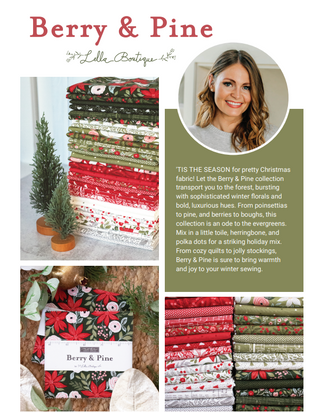 Moda Berry and Pine by Lella Boutique Charm Pack