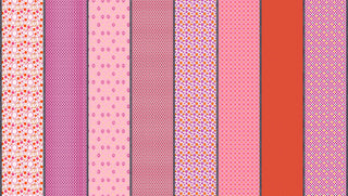 Moda Jen Kingwell Mixed Bag of Lollies Fine and Sunn #18241-11 per mtr  