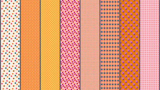 Moda Jen Kingwell Mixed Bag of Lollies Gardenvale #18247-11 per mtr  