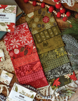Moda Old World Yuletide by Fancy That Design House & Co Fat Quarter Bundle 36pcs