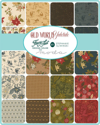 Moda Old World Yuletide by Fancy That Design House & Co Fat Quarter Bundle 36pcs