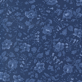 Moda Blueprint by Camille Roskelley Navy 55338-16 per mtr