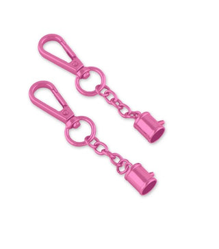 Tula Pink Sallile Tomato Pink Tassle Caps Pk 2