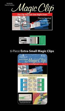 Taylor Seville Extra Small Magic Clips (1/4") Pk 6