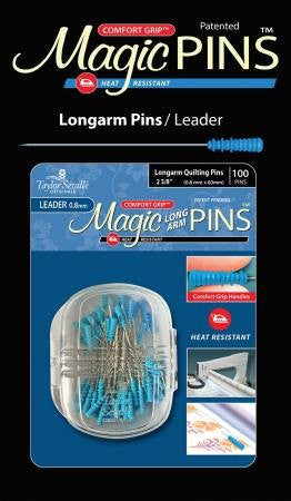 Magic Pins Longarm Leader Pins 100pc