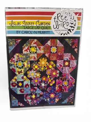 Islas Secret Garden Quilt Pattern by Free Bird Quilting Designs