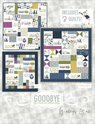Meags & Me Goodbye Machine Embroidery Design