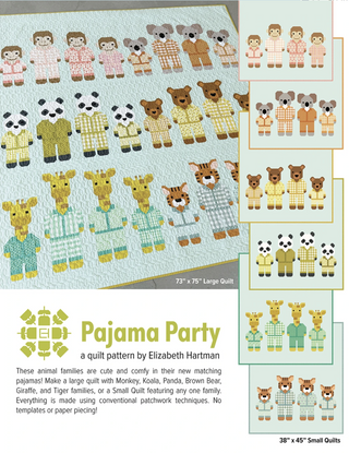 Elizabeth Hartman Pajama Party Quilt Pattern