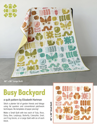 Elizabeth Hartman Busy Backyard Quilt Pattern