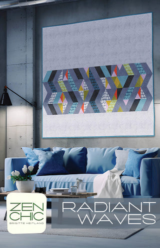Radiant Waves Pattern by Zen Chic