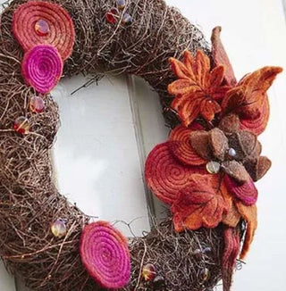 Husqvarna Viking Embroidery Design - Card CD 279 Felted Nature