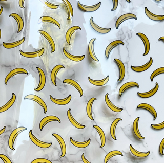 Sewhungryhippo Banana Clear Vinyl 12" x 52" roll