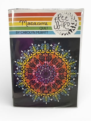 Mandalightful Quilt Pattern by Free Bird Quilting Designs
