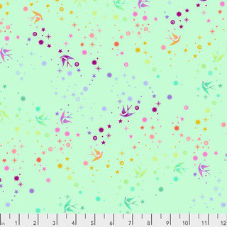 Tula Pink True Colours Fairy Dust Mint per mtr
