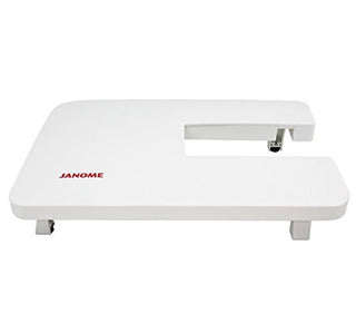 Janome Extension Table Large (White Plastic) (405 X 282) (4 Fold Down Legs)