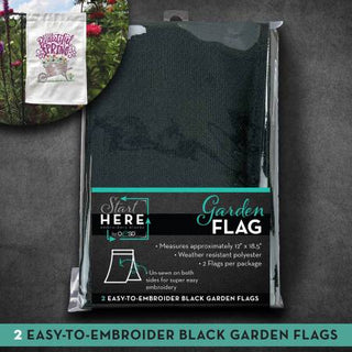 OESD Garden Flag 12" x 18" (30cm x 45cm) Black