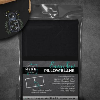 OESD Easy Sew Pillow Blank Black