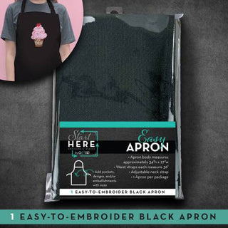 OESD Easy Apron Blank Black
