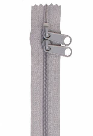 By Annie Handbag Zipper 40" Pewter
