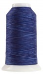 Omni V Variegated Polyester Thread 40wt 2000yd (1828m) #9121 Tempest blue