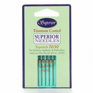 Superior Topstitch Needles 70/10 PK 5